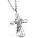 New Fashion Tagor Jewelry 316L Stainless Steel Pendant Necklace TYGN023