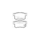 BMW Front and Rear Brake Pad Set with Shims and Hardware 10mm UPC 885170321235