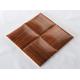 Dark Brown 152x152mm Interior Room Square Ceramic Wall Bread Tiles For Bathroom And Office