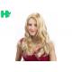22 Heat Resistant Fiber Hair Long Curly Hair Wigs Blonde Color For Office Lady