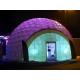 Costomized Outdoor Inflatable Tent With Led Lighting / Printing Inflatable Booth Dome