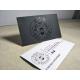 Customized Black Card Bond With White Paper Business Card With Black Foil Stamping