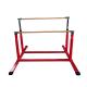 Child Adjustable Gymnastics Bar , Red Gymnastics Training Bar 2500*120*2400MM Size