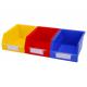 Eco-Friendly Plastic Storage Crates Industrial Stacking Customized Color PP Shelf Bin