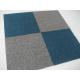 Polypropylene self-adhesive 6mm grey, blue Flooring Carpet Tiles hotel CFT-QR