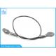 Steel Wire Rope Slings Extension Spring Safety Cable Eye And Eye Long Time