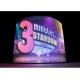 Pitch 6.25 Mm Indoor Rental LED Display System Full Color Slim Light Weight
