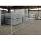 Anti Climb Hot Dipped Galvanized Fencing , Temporary Mesh Fence Panels
