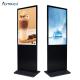 75 Floor Standing IR Touch Digital Signage With 300 - 2000 Nits Brightness