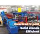 High Precision W Panel Roll Forming Machine For 3–4mm Galvanized Steel