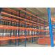High Density Metal Steel Storage Heavy Duty Pallet Racks Customized Coating
