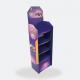 4 Shelves Matt Finish Chocolate EN71 Cardboard Display Stands