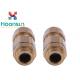 CW Brass Neoprene Explosion Proof Cable Gland With Silicone Rubber , Free Smples