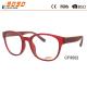 Lady's new arrival and hot sale of CP Optical frames, red color  frame ,specia metal hinge