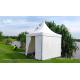 Pagoda Outdoor Event Tents With White PVC Sidewall Flame Retardant