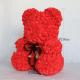 Lovely Gift 30 Colors Artificial Rose Foam Rose Bear On Sale For Christmas