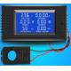 LCD Display 100A Digital Ammeter Voltmeter Power With Split CT CE FCC