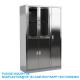Lab Furniture Supplies Factory Customized 5 Doors Metal Stainless Steel Cabinet For Laboratory
