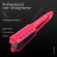 Pink 1.5 Inch 2 In 1 Titanium Plate Hair Straightener For All Hair