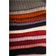 80% Viscose 20% Nylon Slim Fit V Neck Jumper Casual Multicolor Slim Fit Knitwear