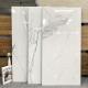 600x1200mm High Glossy Carrara White Polished Glazed Tile For Floor Marble