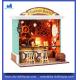 DIY Wooden Dollhouse Miniature Model House Educational Toy Craft Puzzles C004