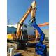 265 Kn Force High Accuracy Hydraulic Pile Driver , 32 Mpa Sheet Pile Driving Equipment