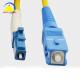 LSZH 1 Core 2mm 1550nm Optical Patch Cord For Sc Lc Connector