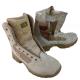 Custom 8 inch Leather Training Boots 1.5kg/Pair for Outdoor and US Size 6.5-12.5
