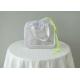 Drawstring Mesh Laundry Bags , White Small Net Laundry Bags 100% Polyester