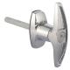 MEIGU MS316-A-1 Chrome Plated T Handle Locking Doorhardware T Shape Handle Gate Lock Shed Door