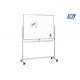 White Board Poster Display Stands Aluminum Profile Shelf For Office Usage