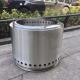19.5 Inch Smokeless Fire Stove Stainless Steel 15 Inch Outdoor