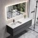 Hotel Wall Mounted Bathroom Cabinet Modern Bathroom Mirrored Cabinet With LED Light