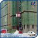 SC100 Single Cage Building Hoist Residential Elevator Building Material And Workers