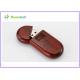 Oval Wooden Shell USB Flash Drive