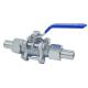 304 316 Stainless Steel Three-Piece Ball Valve Live Then Surfacing from Q21F Outlet