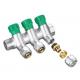 1/4'' Brass Garden Hose Manifold DIN 259 BS2779 with Plastic Handle​