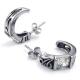 Fashion High Quality Tagor Jewelry Stainless Steel Earring Studs Earrings PPE095