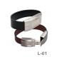 Wristband Bracelet Leather USB Flash Drives 2GB 4GB 8GB