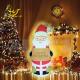 LC Blow Up Bopper Yard Decoration Christmas Inflatable Santa Claus Decorations with LED Light