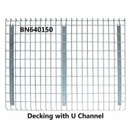 High Visible Teardrop Pallet Rack Wire Decking 3 Channels Pallet Racking Accessories