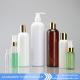 plastic shampoo bottle with lotion pum, cosmo round PET bottle, plastic squeeze bottles