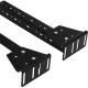 Structures Bolt-on Footboard Extension Brackets Attachment Kit Set of 2 0.3-3mm Thickness