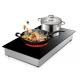 9 Power Levels 3200W Touch Double Burner Electric Cooktop