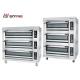 Large Capacity Oven Three Layer Nine Trays Gas Oven Stainless Steel