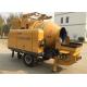 350L 15CBM Per Hour Truck Mixer Concrete Pump For Engineering Construction CPM15
