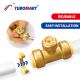 1/2 in Pex Push Fittings For Plumbing Waterproof Corrosion Resistant