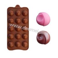 Good Quality 15 Holes Silicone Sphere Eye Design Chocolate Mold Candy Mold
