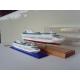 Hand Painted Wooden Ship Models , Princess of the heyday Cruise Ship Model